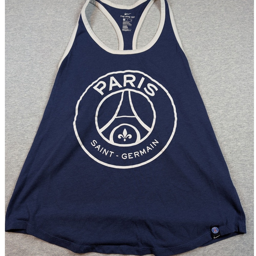 Nike Paris Saint-Germain PSG Womens Racerback Tank Top Blue S 848172-410